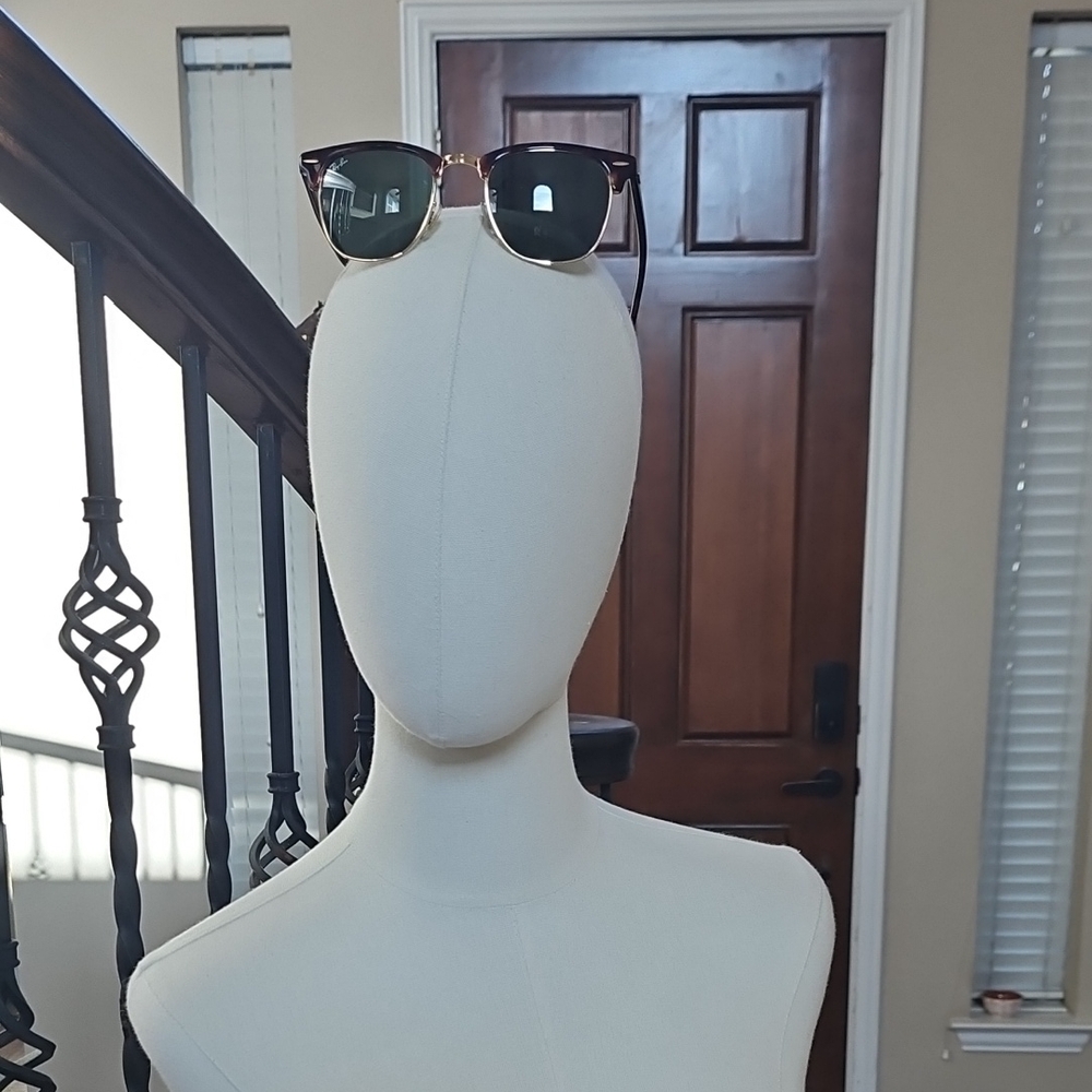 Ray-Ban Brown and Gold Sunglasses